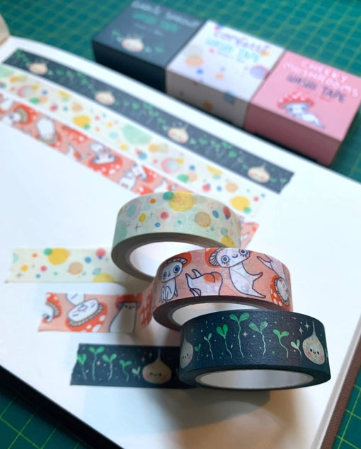 Cheeky Mushrooms Washi Tape