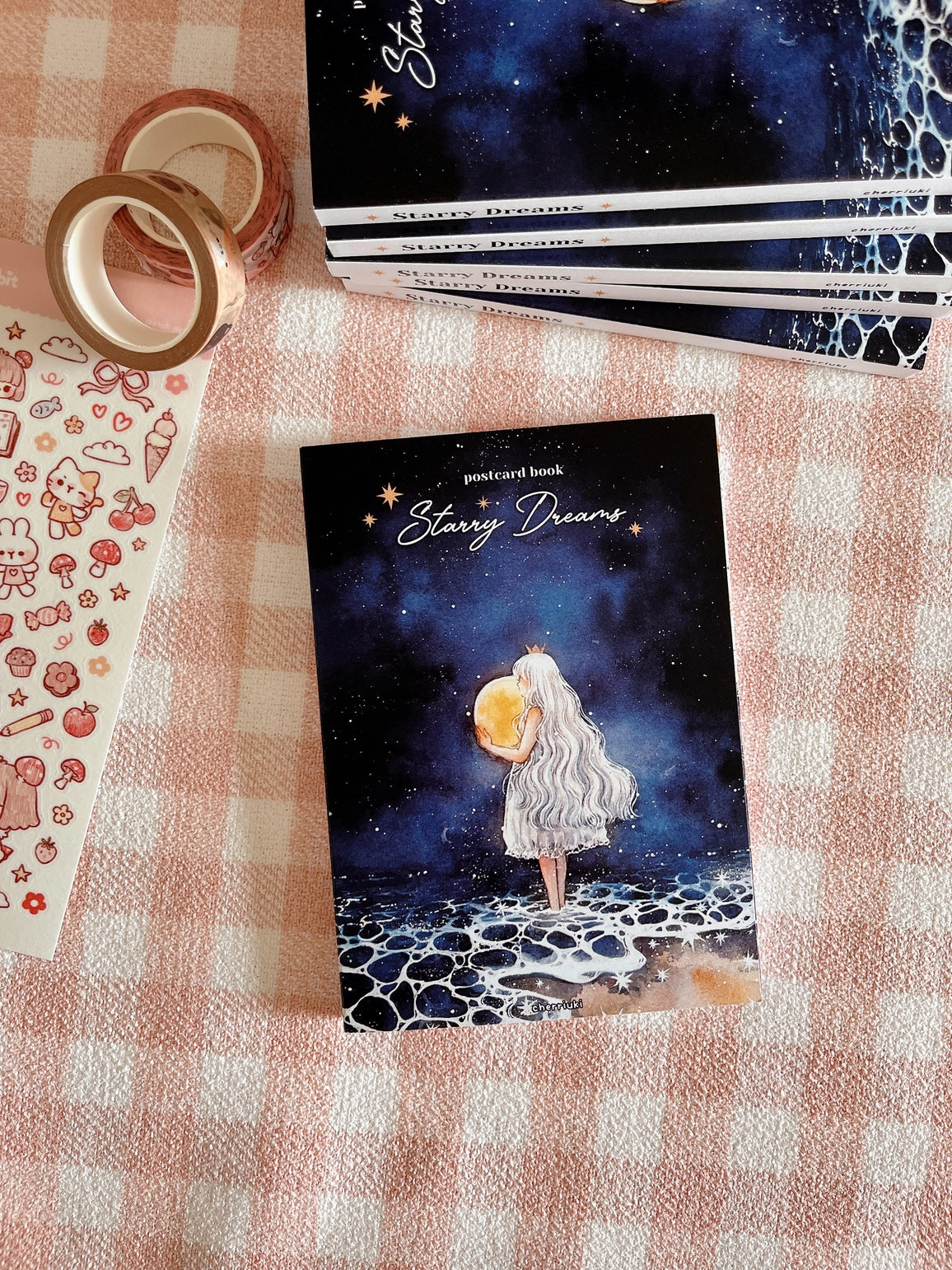 Cherry Rabbit Starry Dreams: Postcard Book