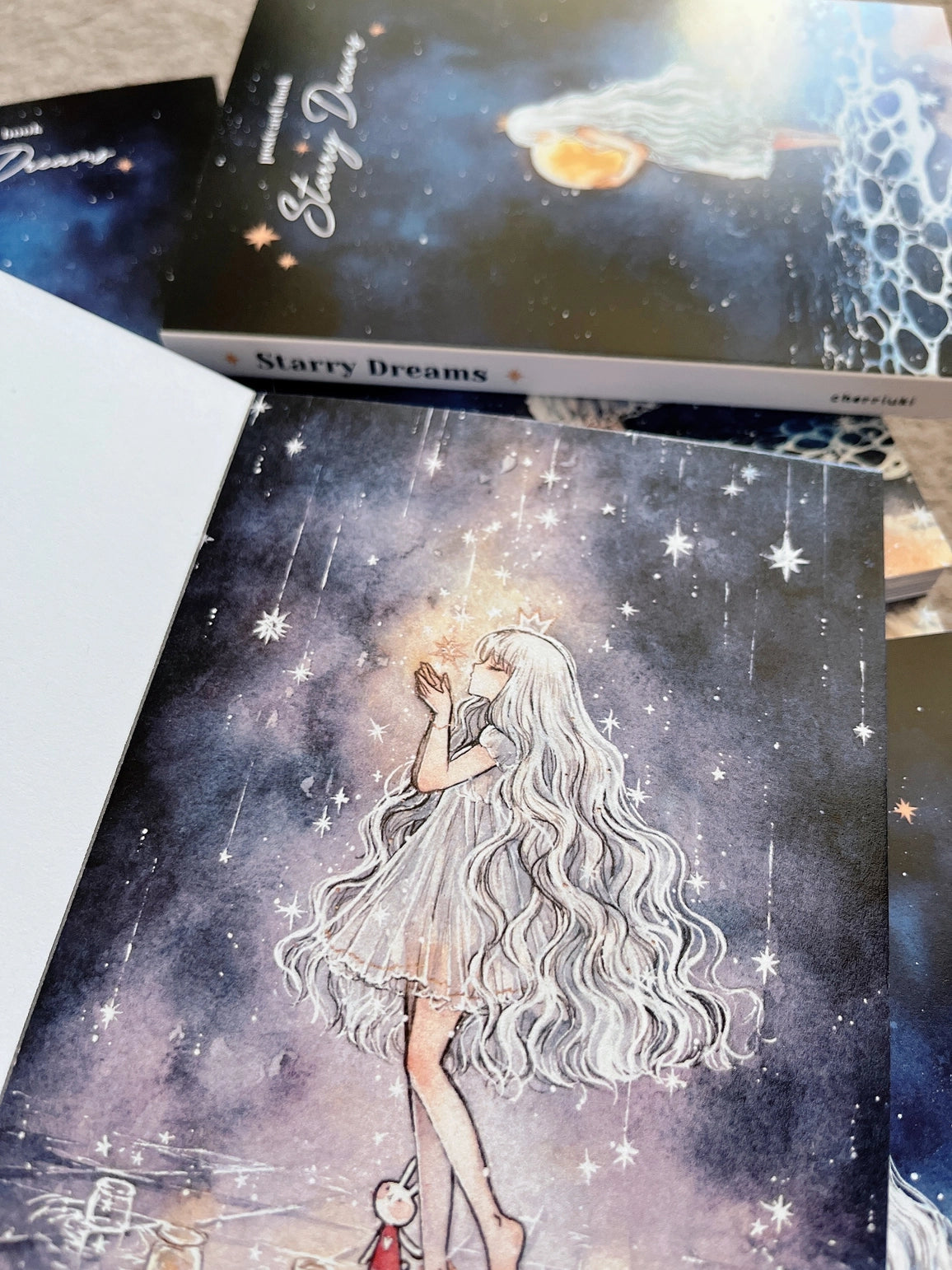 Cherry Rabbit Starry Dreams: Postcard Book