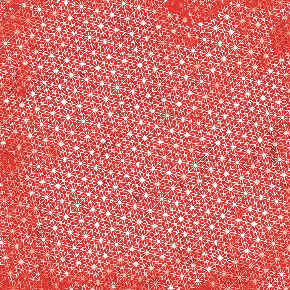 Espectacular base de colores navideños de 12" x 12"