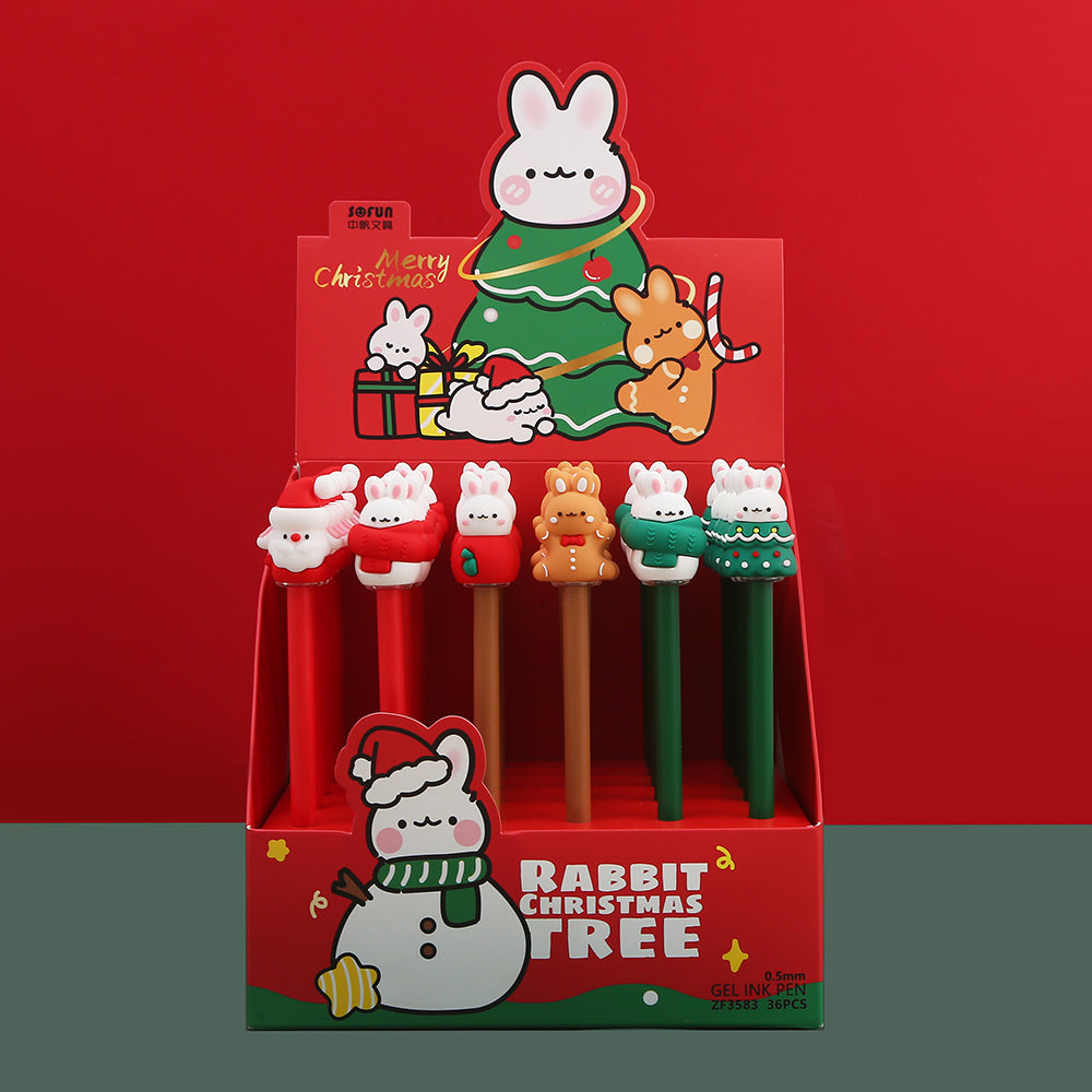 Christmas Bunny Gel Pen