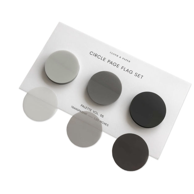 Círculo Página Bandera Trío Cortado/Au Lait/Angora Grey Vol 5