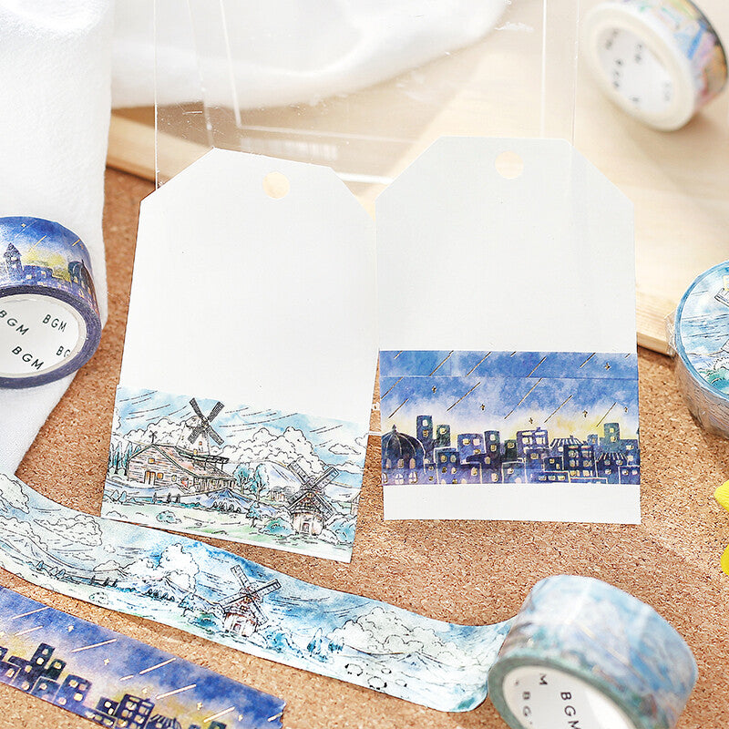 City of Shooting Stars Washi Tape