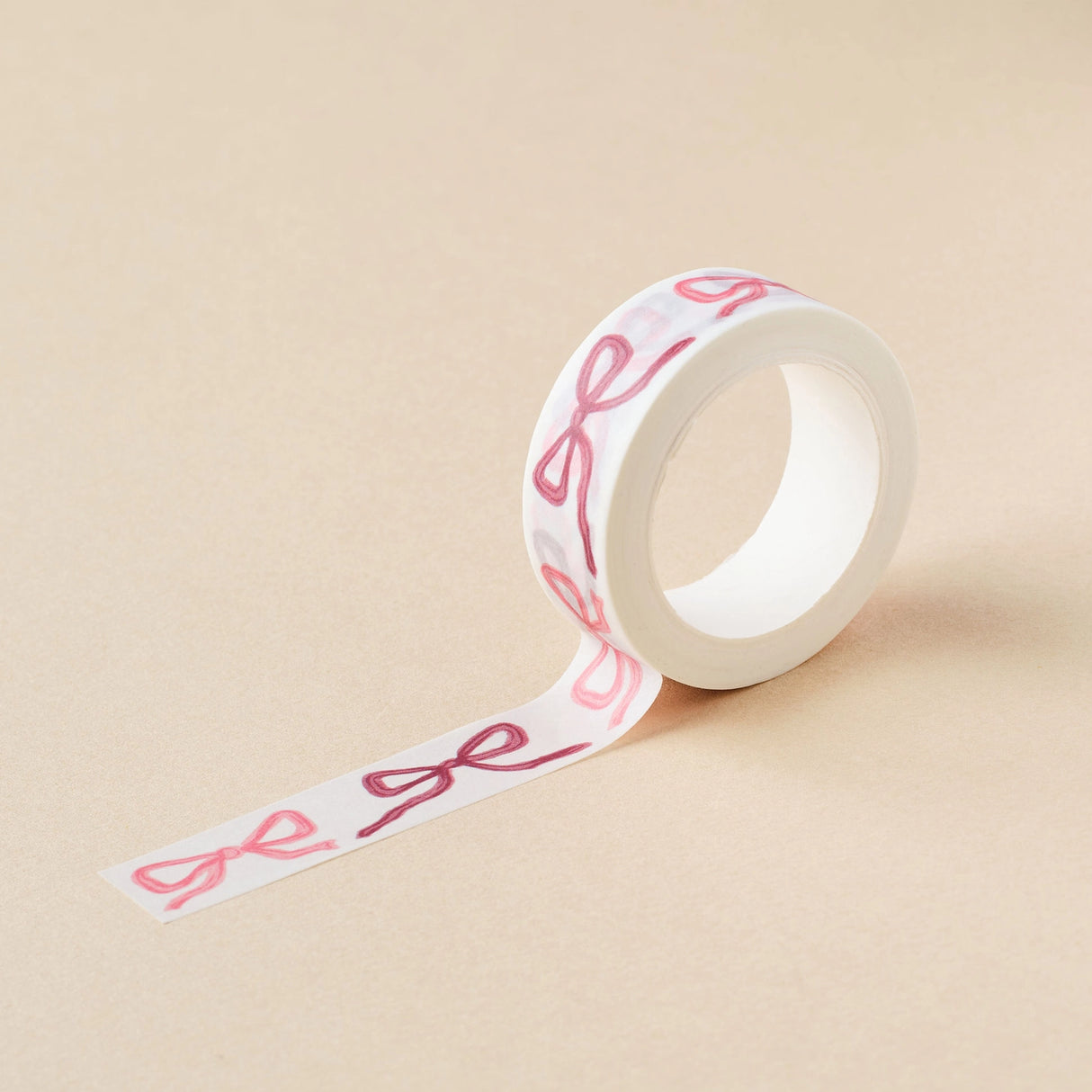 Pink Bows washi tape!
This paper masking tape is perfect for decorating your bullet journal and planners, scrapbooking & gift wrapping. It'll add some fun and colour to any surface and is easy to peel off.
10m x 15mm