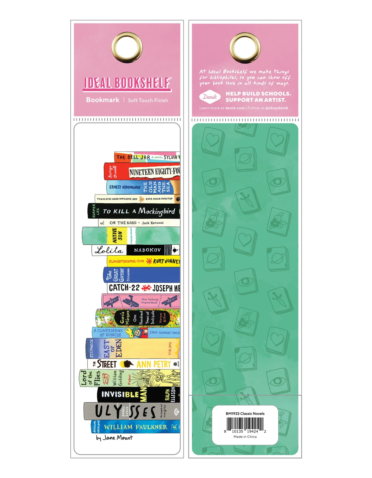Classic Novels - Bookmark