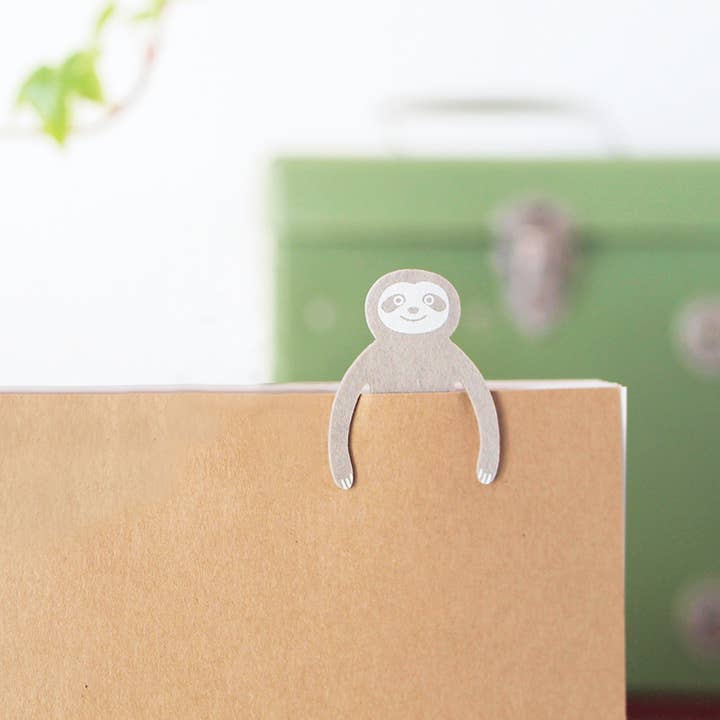 Sloth Clip Family Paperclip / Bookmark