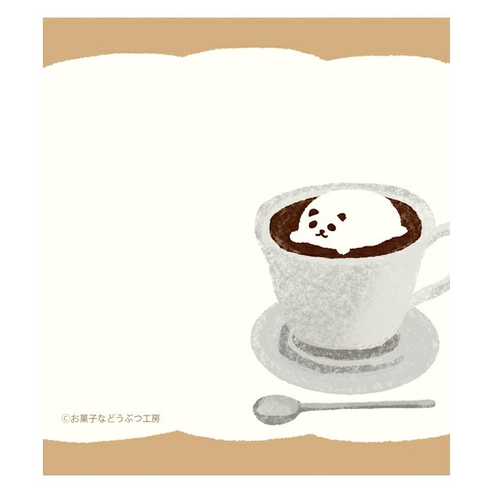 Coffee Shop Memo Pad