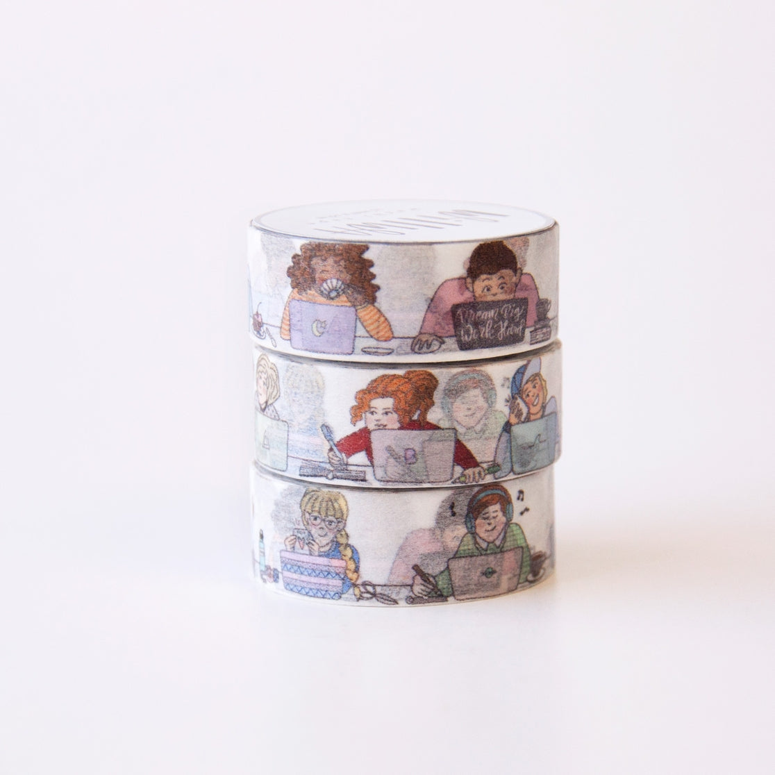 Computer Date Washi Tape