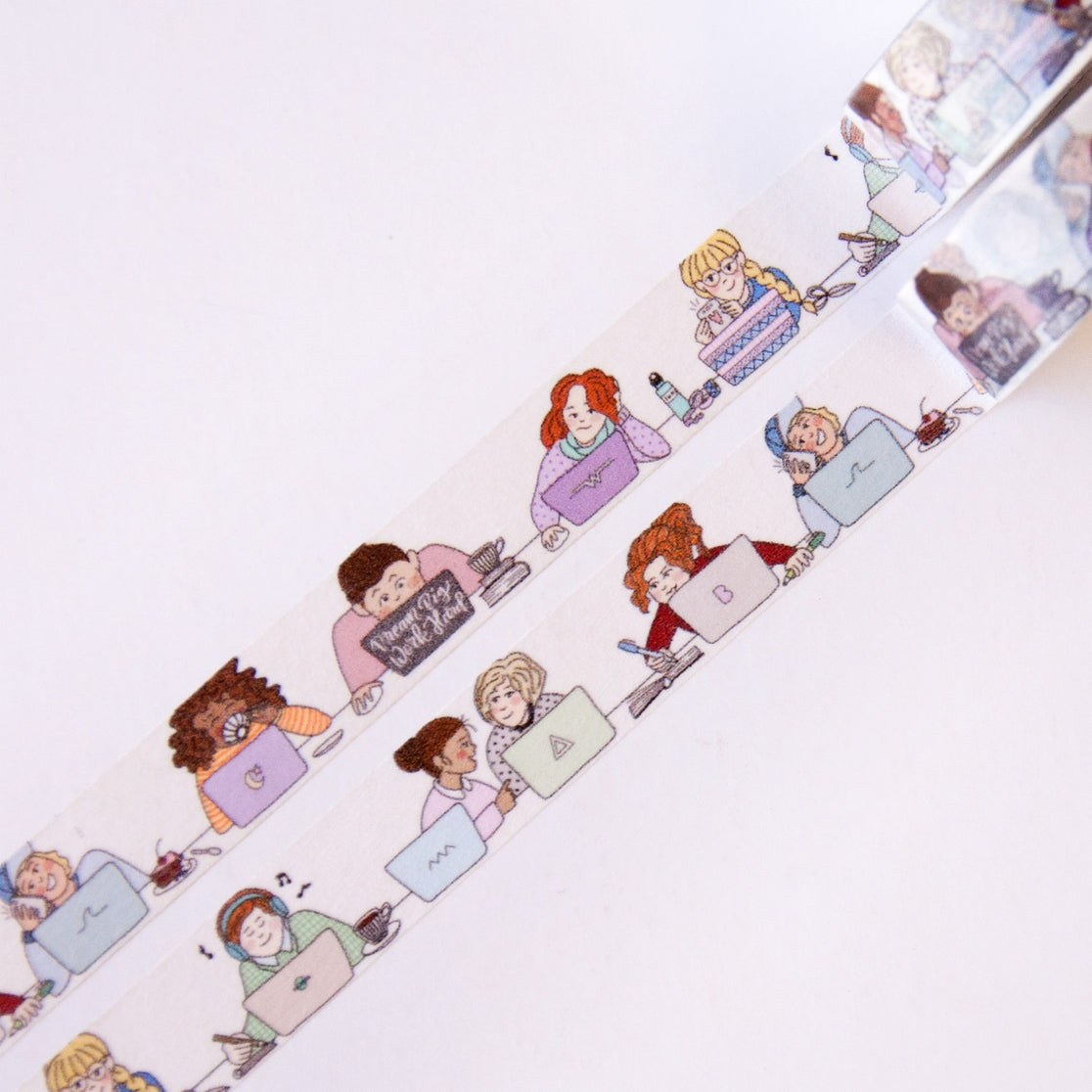 Computer Date Washi Tape