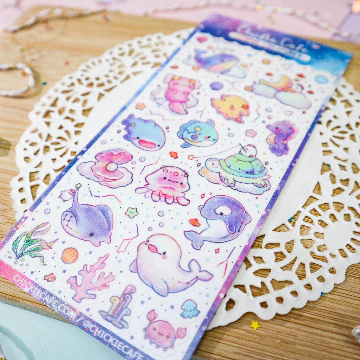 These stickers are perfect for decorating your personal belongings, journals, planners, penpal letters, or something you can stare at all day...basically, anything you want as long as it makes you happy
Details
Handmade
Star Holographic Vinyl
Vinyl: UV Resistant, Waterproof, Weatherproof, Tearproof, Scratchproof
Advised using tweezers for easy removable of stickers
Dimension: 3" x 6.5" (Large) 