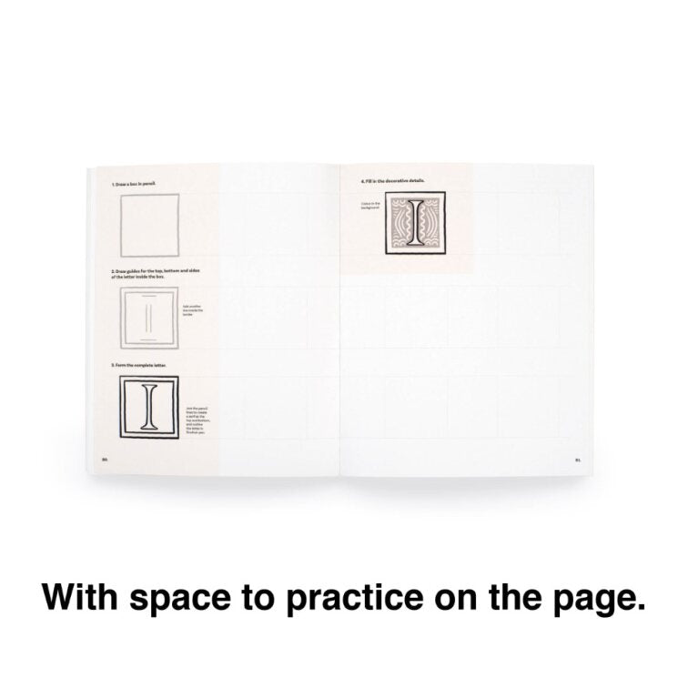 Make your words beautiful and unique with this easy-to-follow hand-lettering how-to.
Create your own ornate, hand-lettered alphabets with this easy-to-follow, interactive book. With 26 of her most popular scripts presented through simple exercises, professional hand-lettering artist Kate Forrester shares her steps to lettering perfection. Ranging from fluid calligraphic styles to antique mosaics, there's an alphabet for every occasion.
Perfect for Junk-journal keepers, diarists, illustrators, sign-w