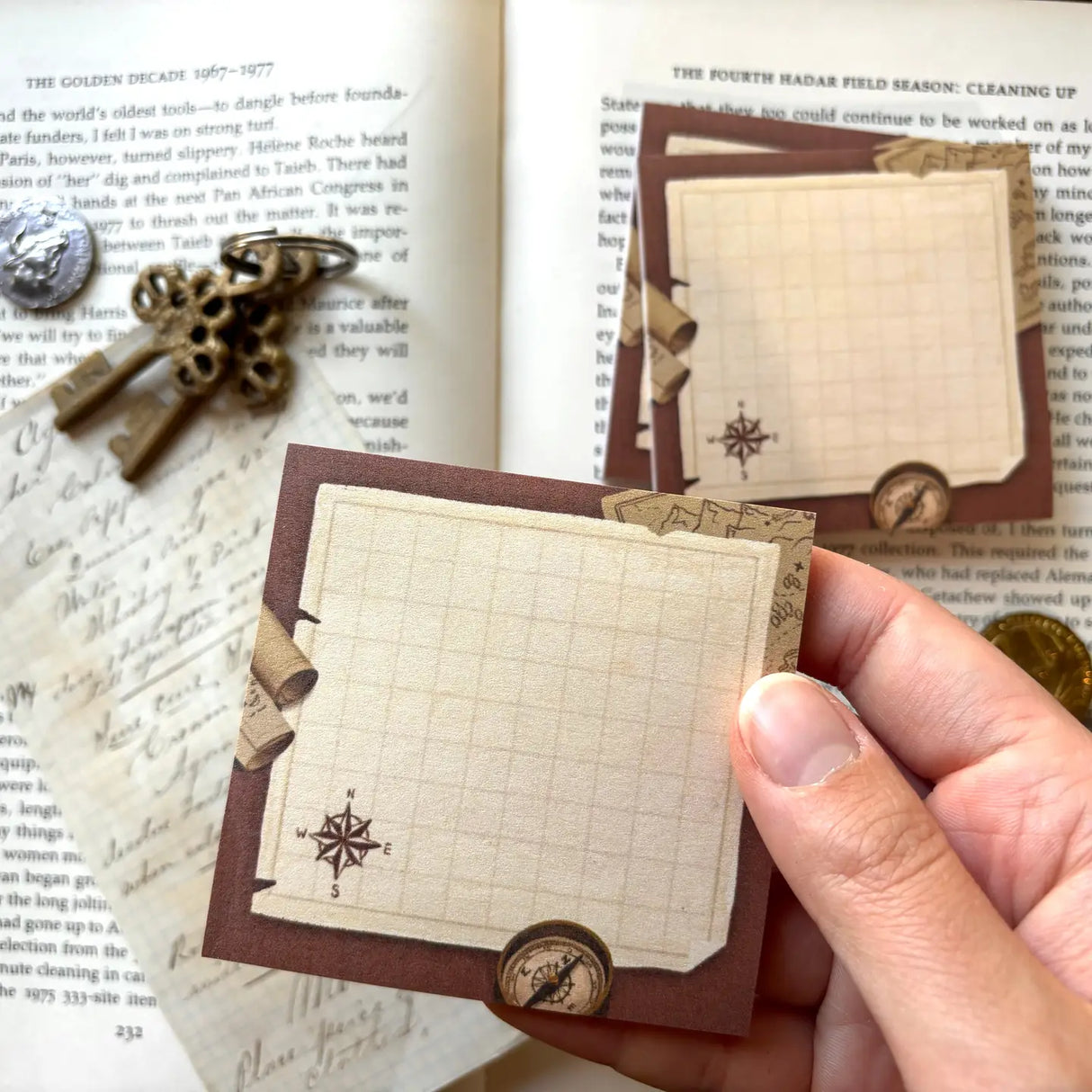 Creeping Moon Sticky Note Cartographer Map