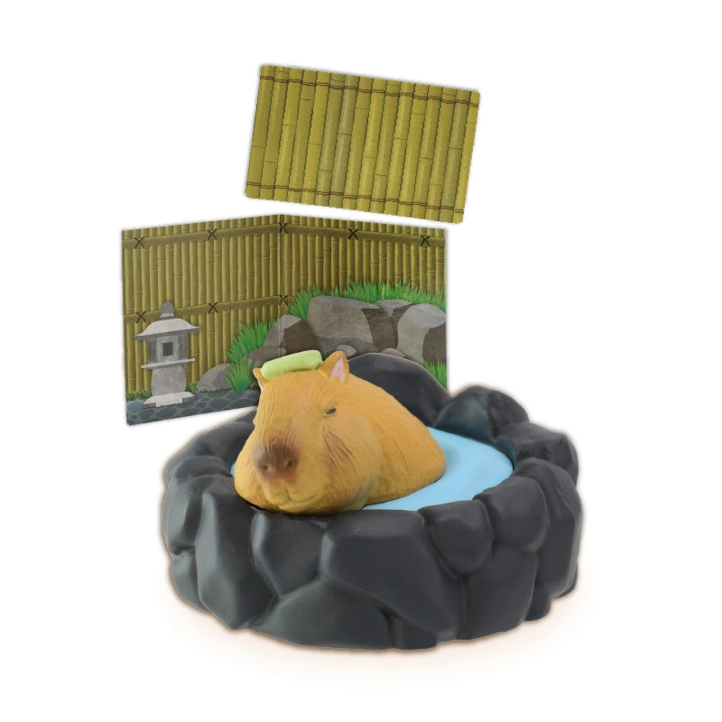 Blind box series of highly popular items – Part 2: Onsen Tour Edition!
The animals are back — this time on a relaxing hot spring getaway! Each figure captures a peaceful moment of bath time bliss, complete with a displayable background and mini bath mat to set the scene. Whether you're a fan of cute animals or just need a touch of tranquility on your desk, these soothing figures bring the spirit of onsen (hot springs) right to you.