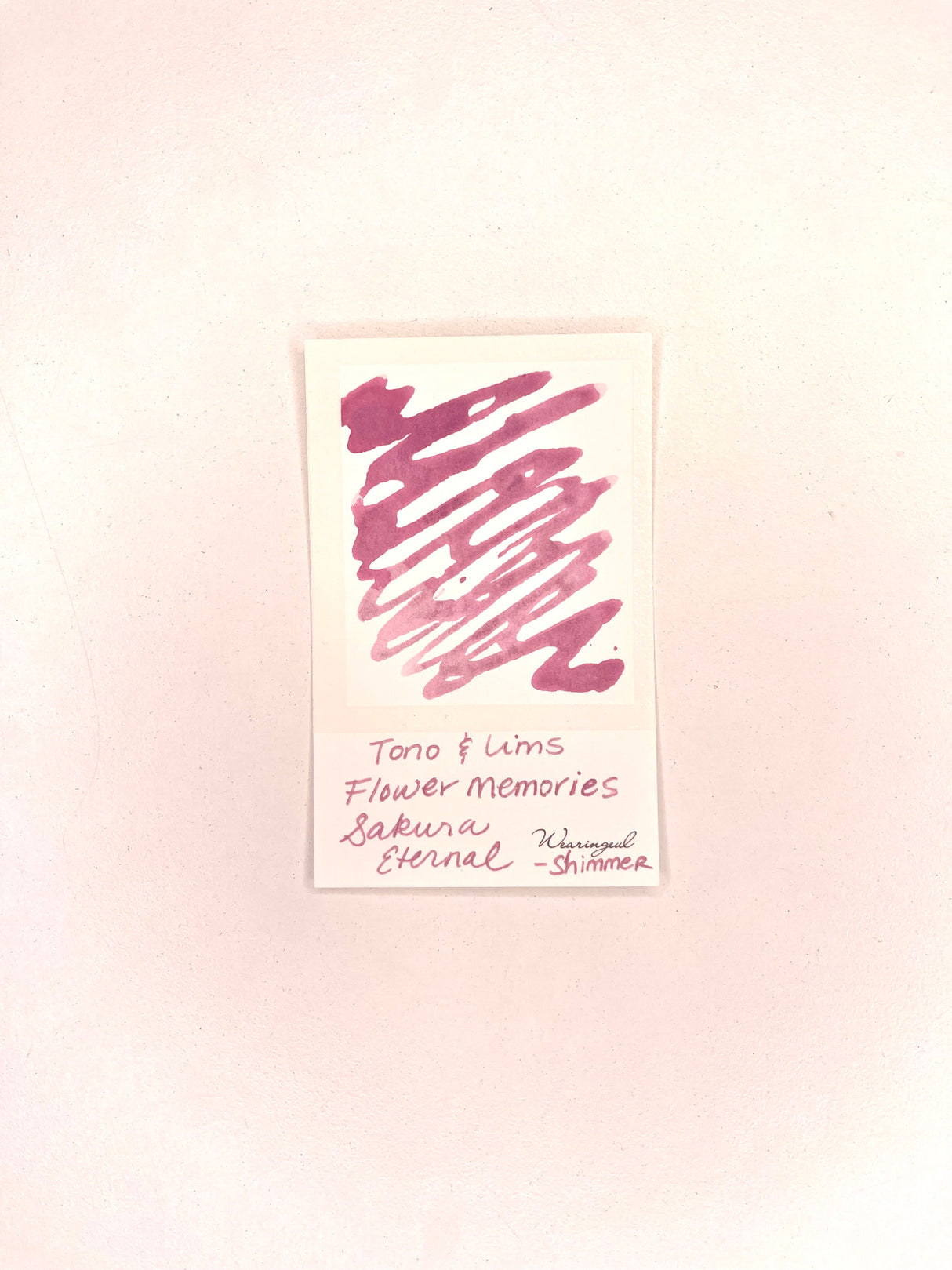 TONO & LIMS Flower Memories SAKURA - Eternal Ink