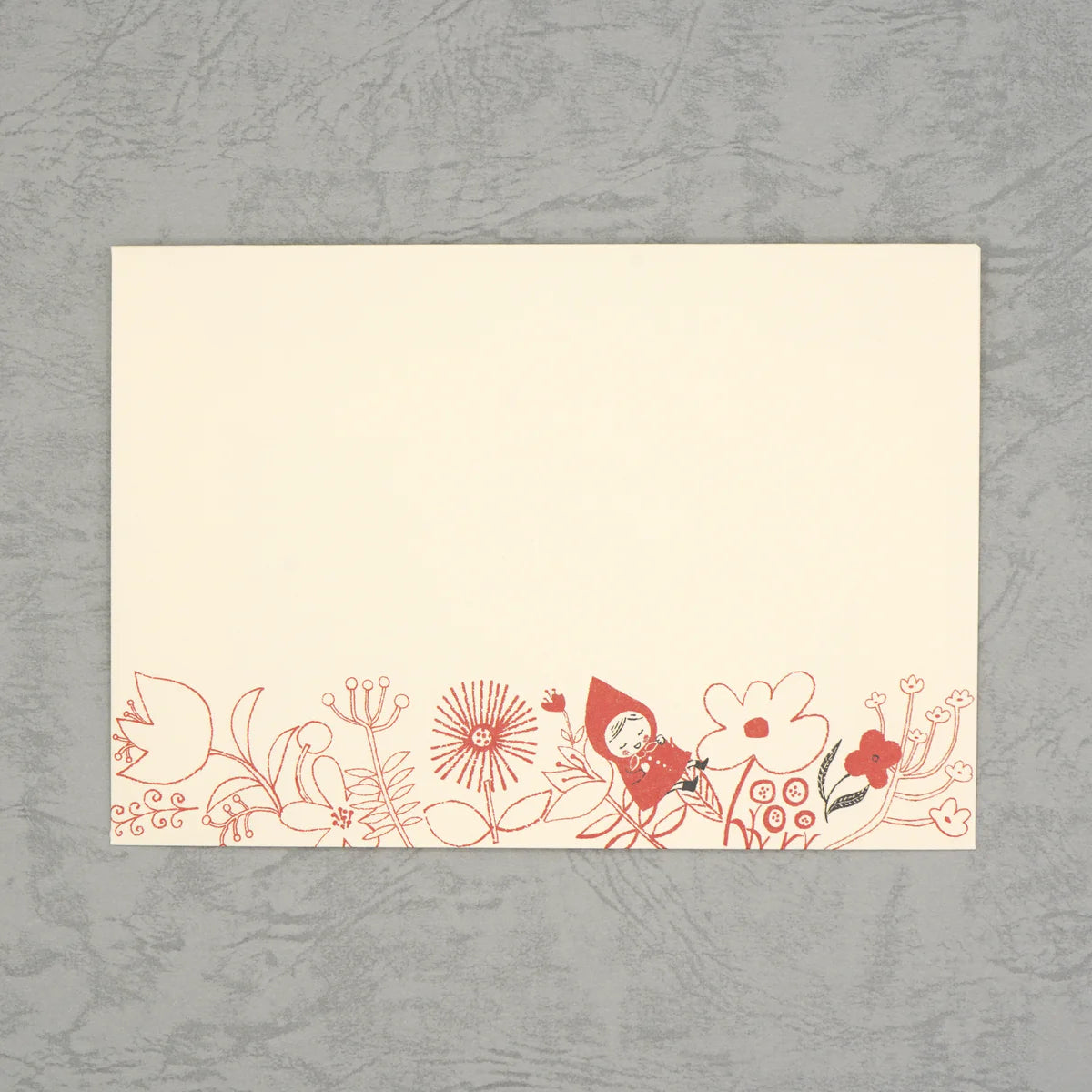 Shinzi Katoh Little Red Riding Hood Letter Set - A little break