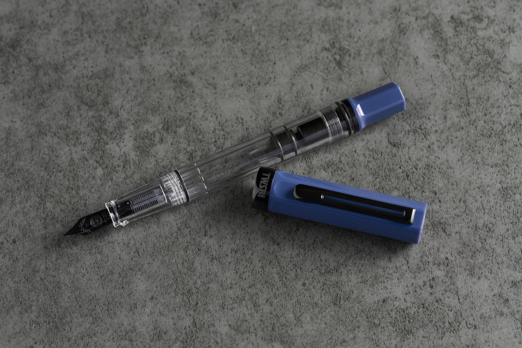 TWSBI ECO Slate Blue w/ Onyx Fountain Pen