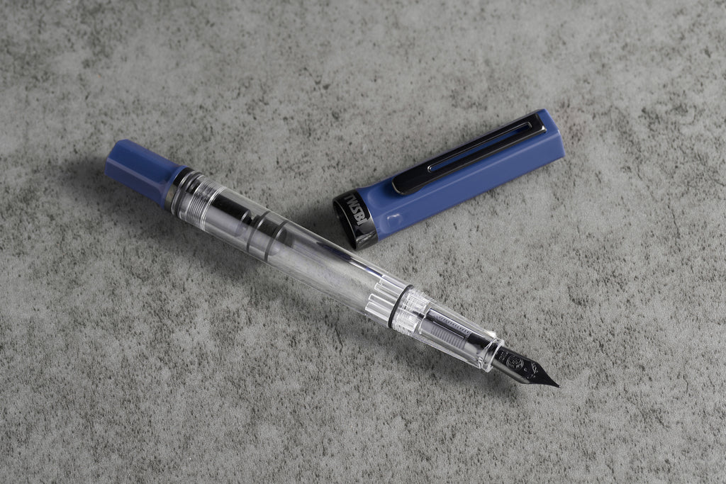 TWSBI ECO Slate Blue w/ Onyx Fountain Pen