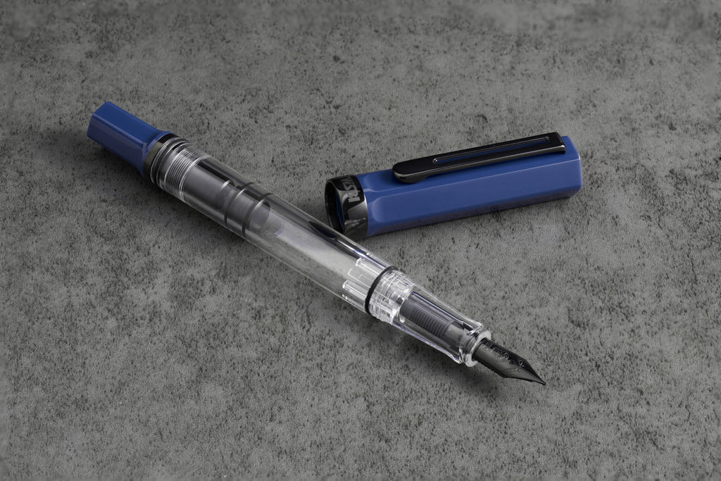 TWSBI ECO Slate Blue w/ Onyx Fountain Pen