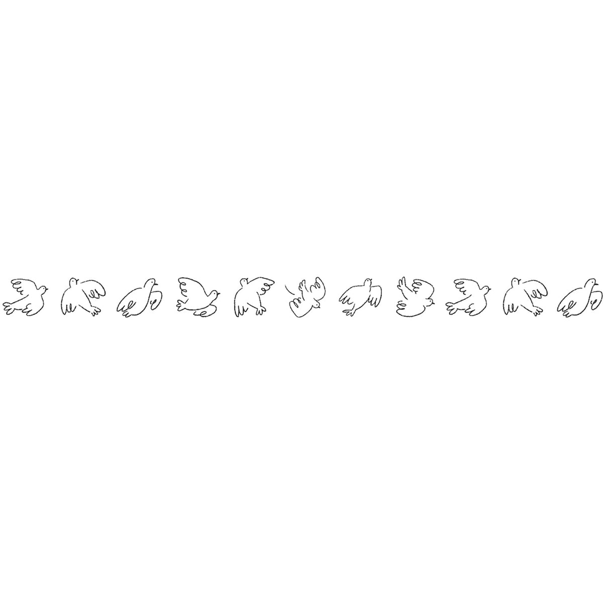 Deco Rush is a decorative tape that works like a correction tape and provides an easy way to spruce up your pages with a cute look. You can use it to accent where you’ve written plans for the day or draw a line with it to make a section of the page stand out.