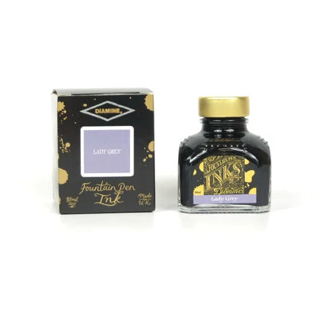 Diamine Fountain Pen Ink 80ml - Lady Grey