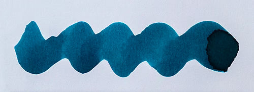 Diamine Fountain Pen Ink in Pelham Blue.
