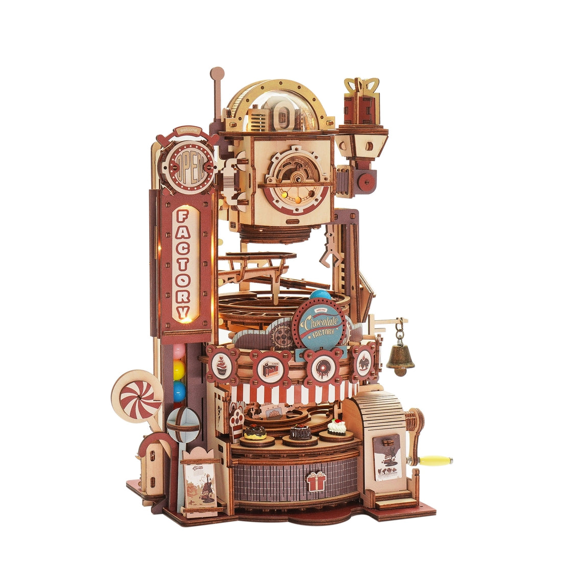 Diy Marble Run: Chocolate Factory