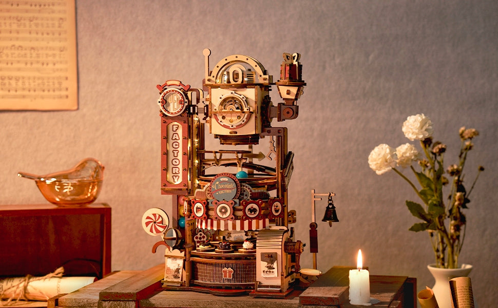 Diy Marble Run: Chocolate Factory