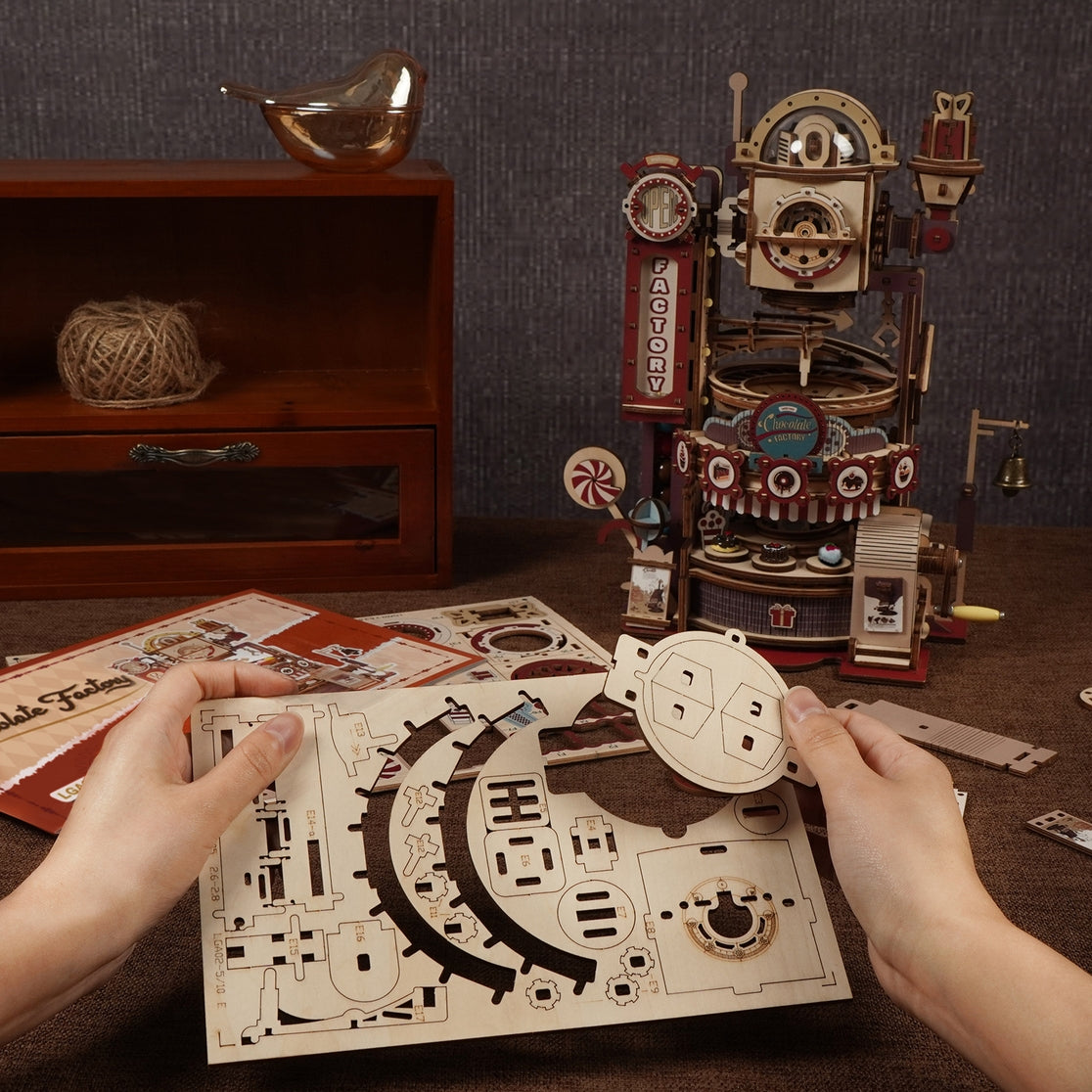 Diy Marble Run: Chocolate Factory