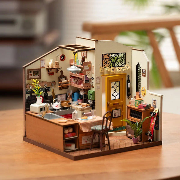 Homey Kitchen Diy Miniature House Kit