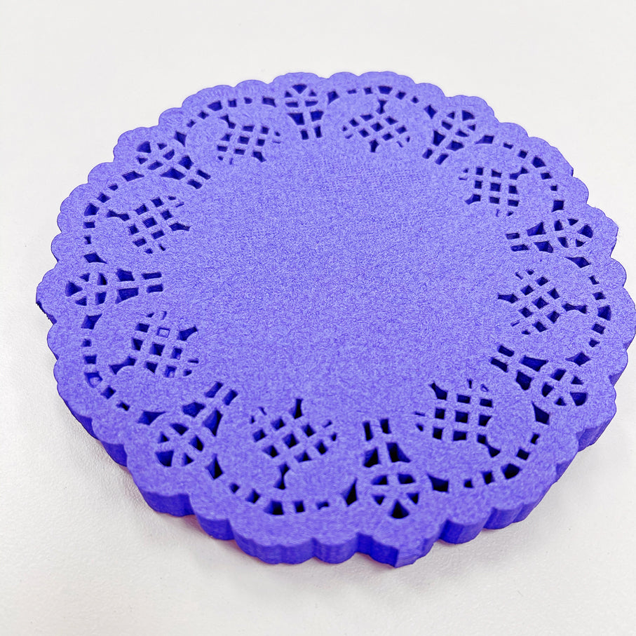 Doily Mystical Grape 4.5" Doilies 100ct