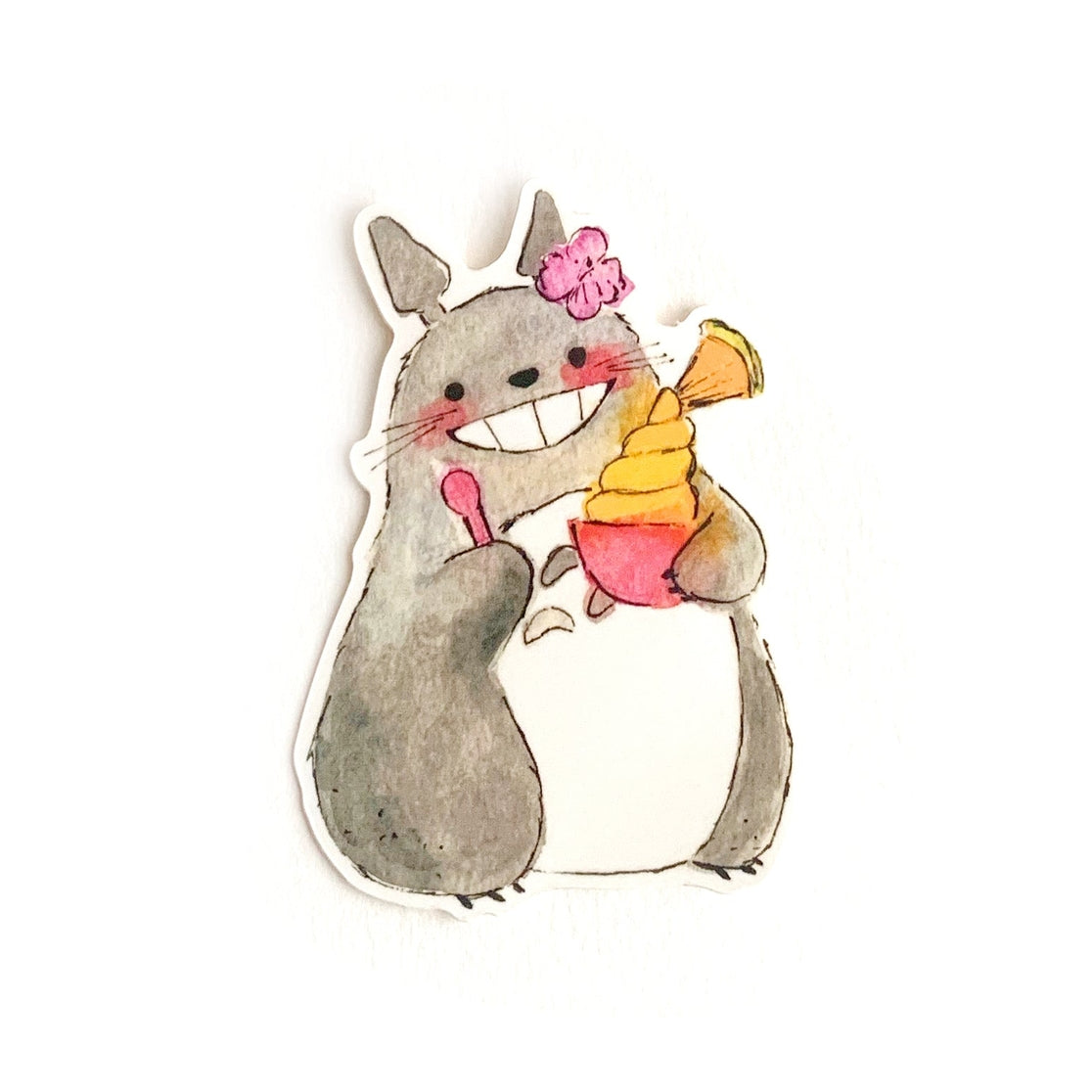 Dole Whip Totoro Vinyl Sticker