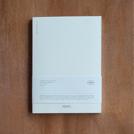 Dominant Industry Takasago Fountain Pen Notebook - A5 - Blank