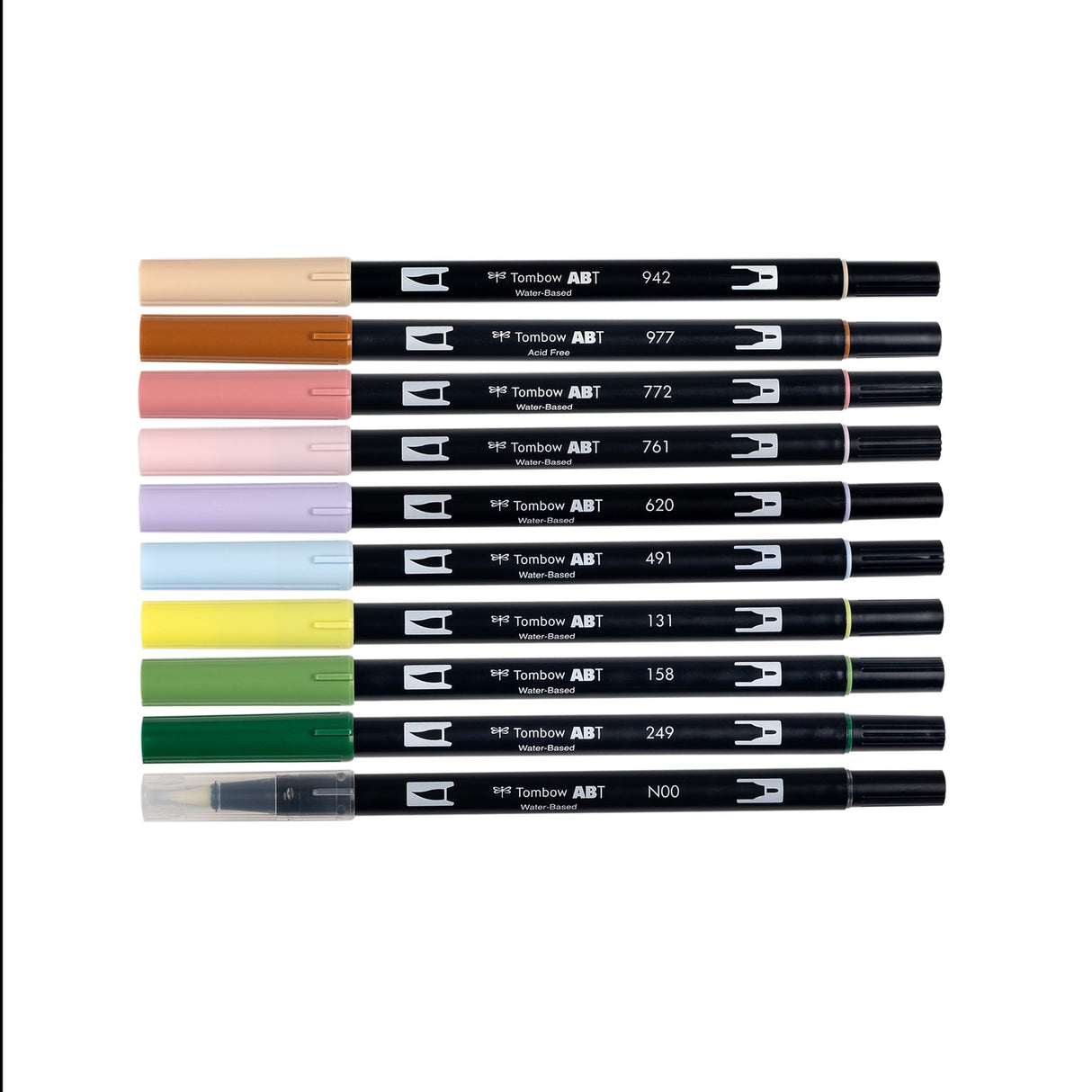 Tombow Dual Brush Pen Art Markers, Fairies, 10-Pack