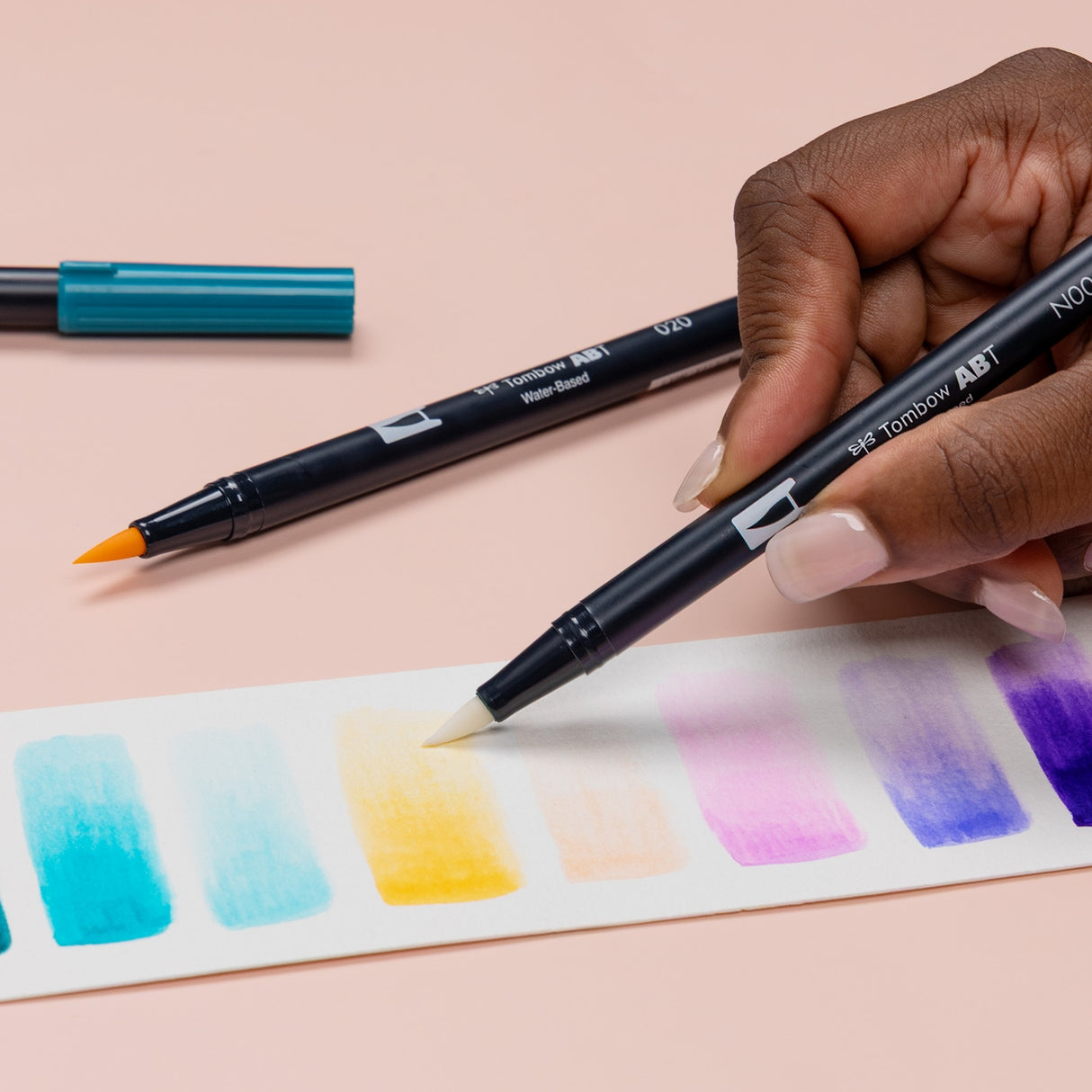 Tombow Dual Brush Pen Art Markers, Mermaids, 10-Pack