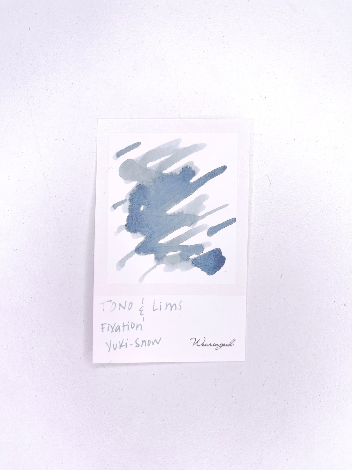 TONO & LIMS Fixation 雪 (Snow) Ink