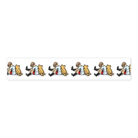Echo Park The House At Pooh Corner - Christopher and Pooh Washi Tape