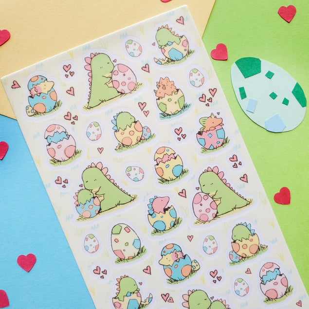 Egg-Cellent Dinos Sticker Sheet