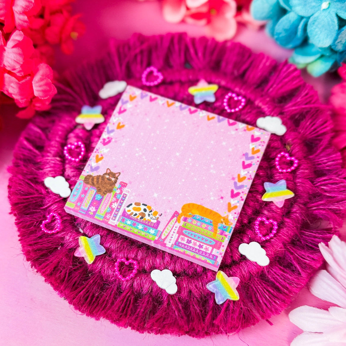 Stay organized in style with this adorable Strawberry Book Sticky Notes! Perfect for jotting down your daily tasks, goals, and bookish ideas, this sticky note brings a pop of personality to your desk.