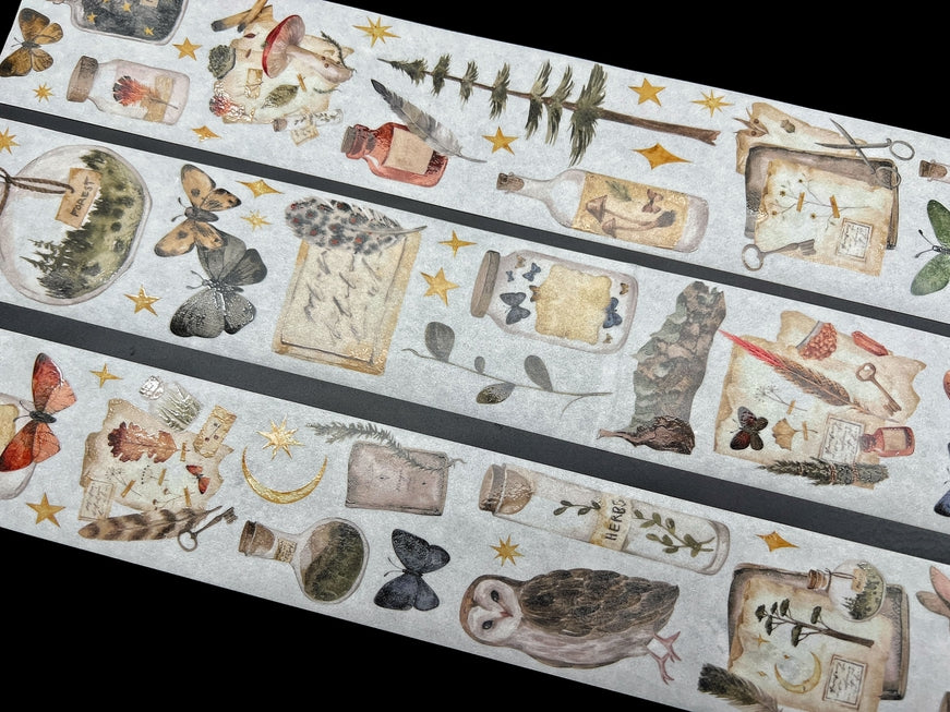 Cinta adhesiva de liberación del Bosque Encantado