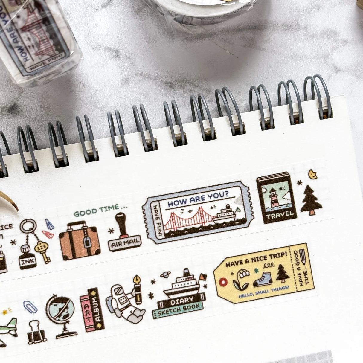 Eric Small Things Washi Tapes - Have a Nice Trip!