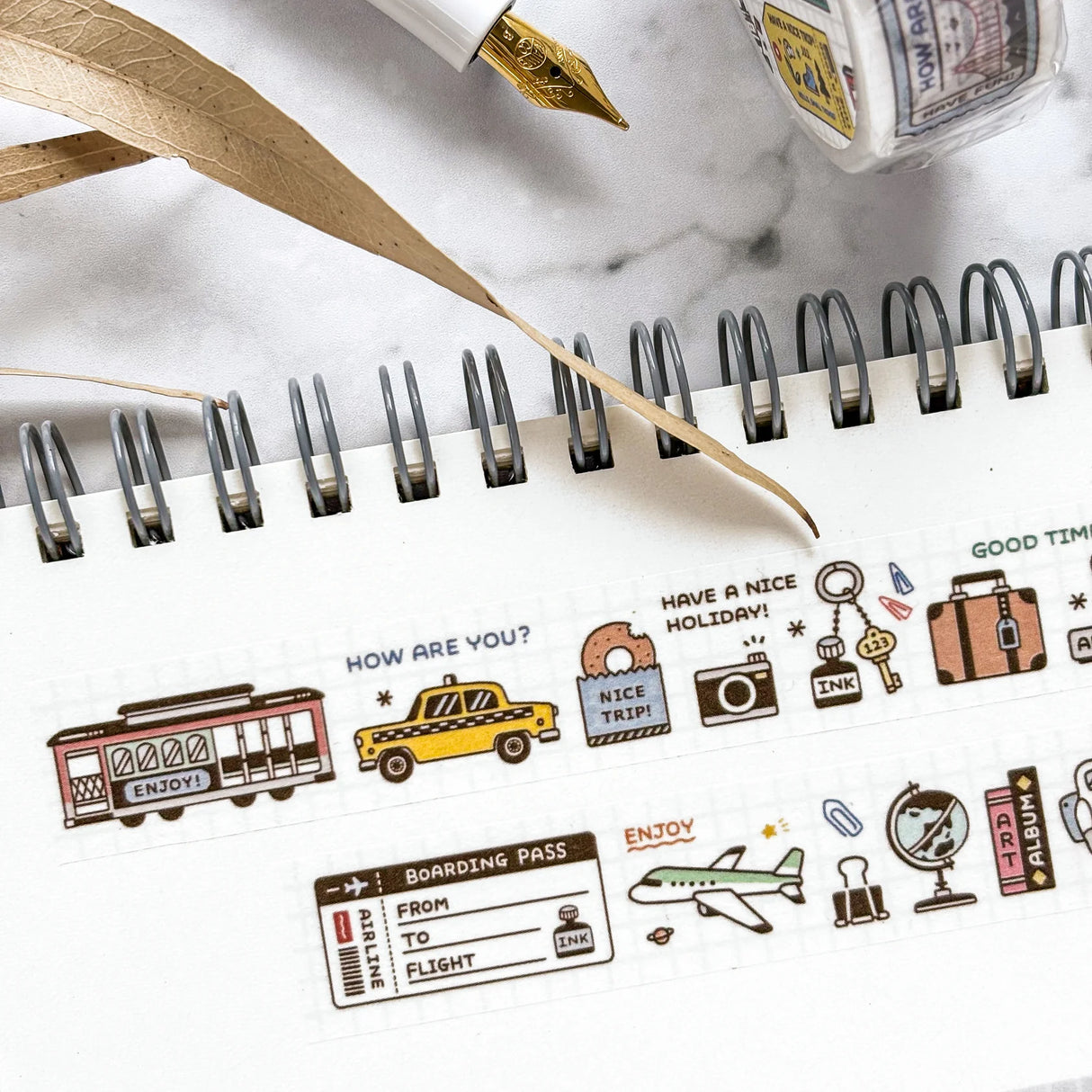 Eric Small Things Washi Tapes - Have a Nice Trip!