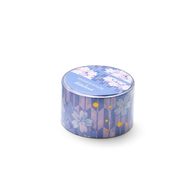 Esterbrook x Sakuradragon Washi Tape - Arrows
The Arrow Washi Tape features original illustrations and patterns created by Cindy Duong. Arrows and sakura flowers travel across the 2.5 cm-wide design, adding a playful detail to journals, planners, letters, and stationery projects. Each roll contains five meters of washi tape.