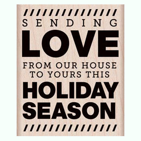 Sello de envío de amor