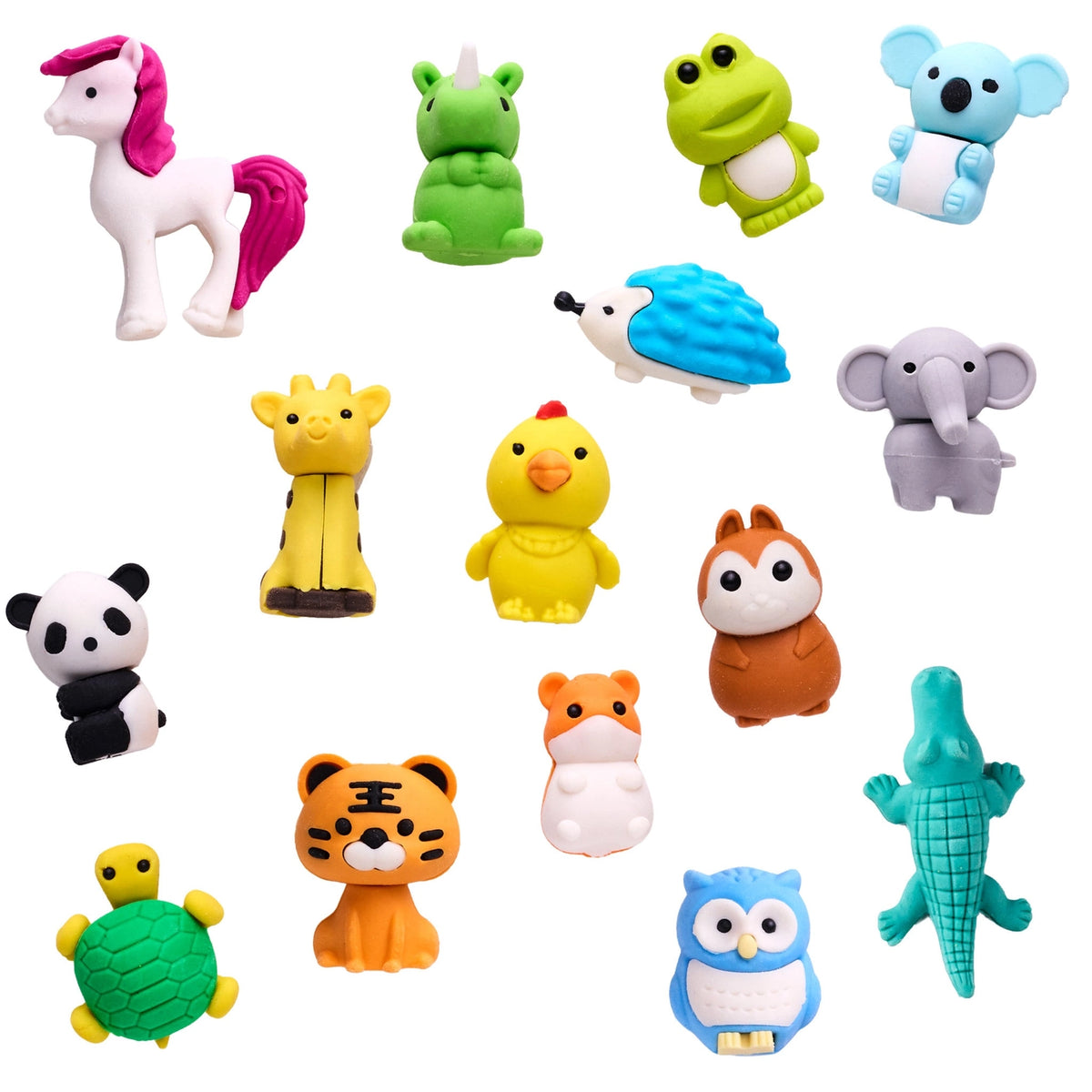 Faber-Castell Desk Pets Mini Erasers - Animals
Meet Desk Pets — adorable mini erasers that bring a little personality to every desk!