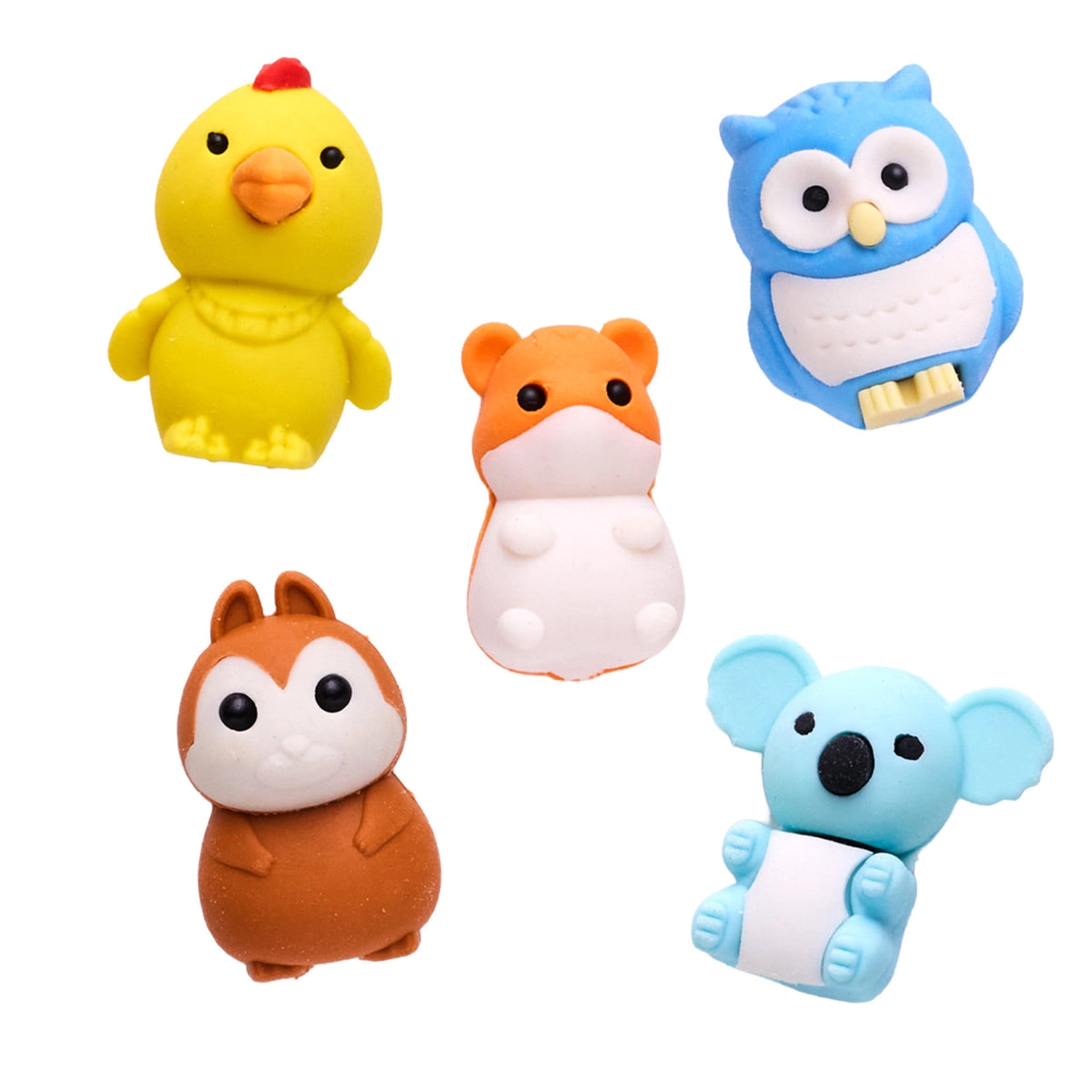 Faber-Castell Desk Pets Mini Erasers - Animals
Meet Desk Pets — adorable mini erasers that bring a little personality to every desk!