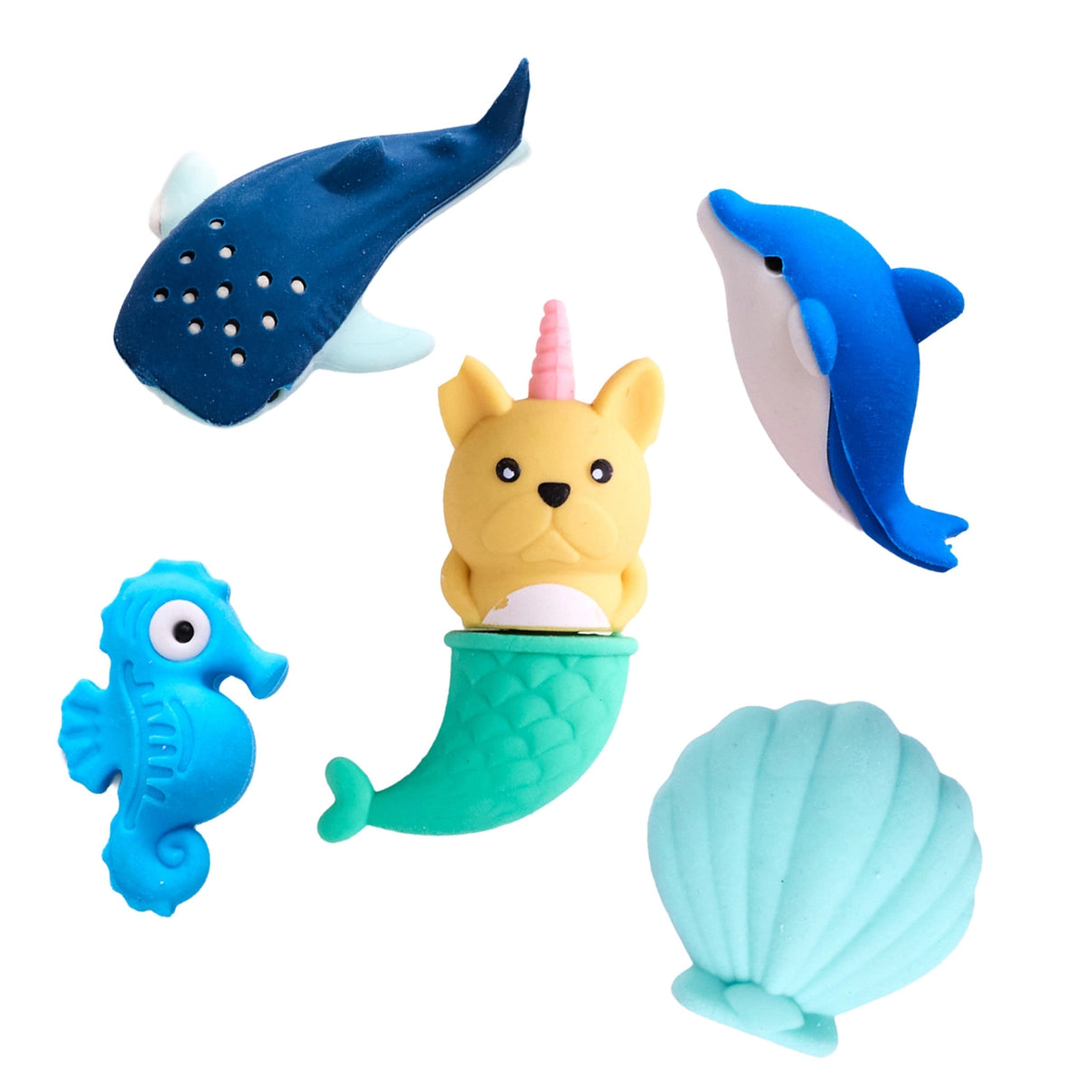 Faber-Castell Desk Pets Mini Erasers - Mermaid
Meet Desk Pets — adorable mini erasers that bring a little personality to every desk!