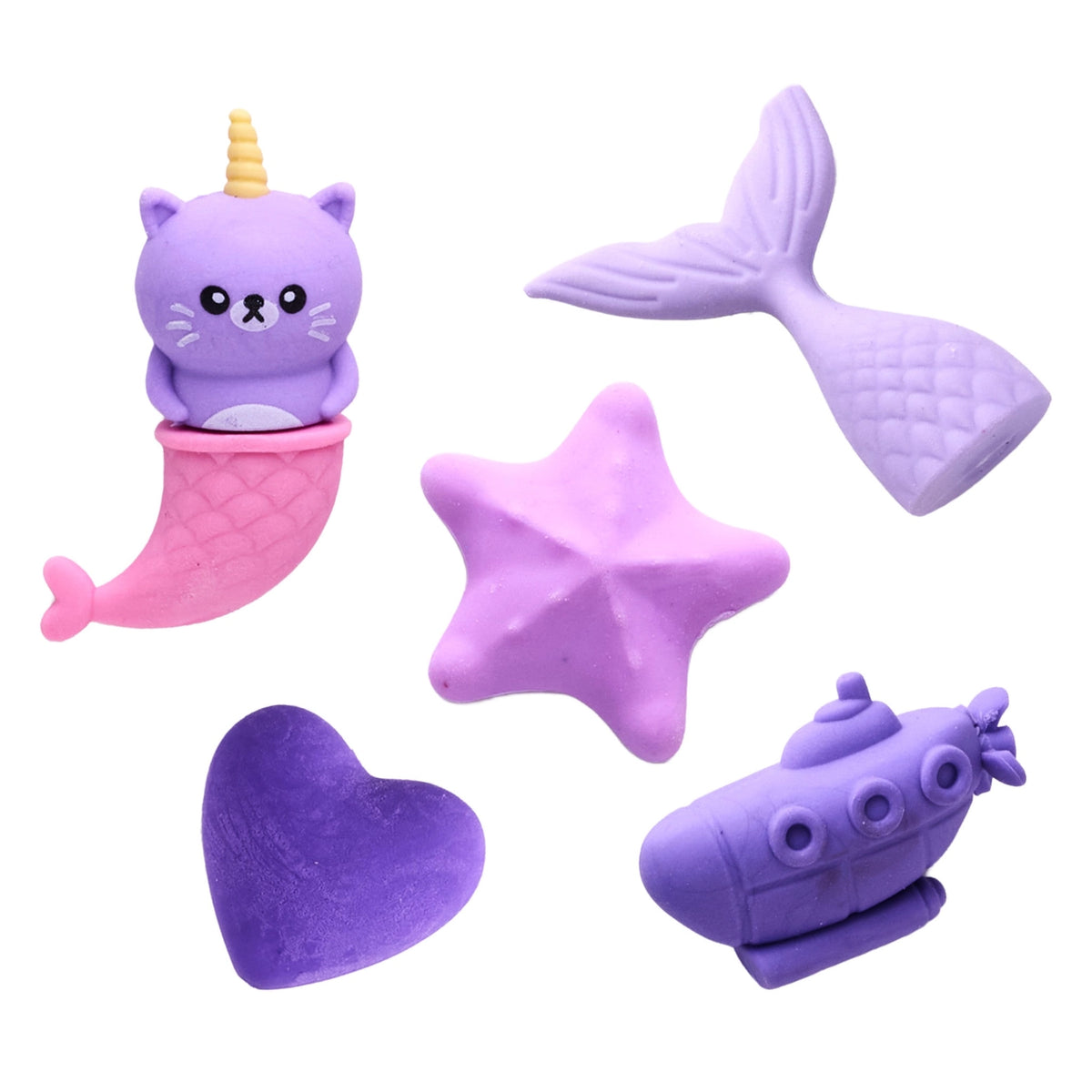 Faber-Castell Desk Pets Mini Erasers - Mermaid
Meet Desk Pets — adorable mini erasers that bring a little personality to every desk!