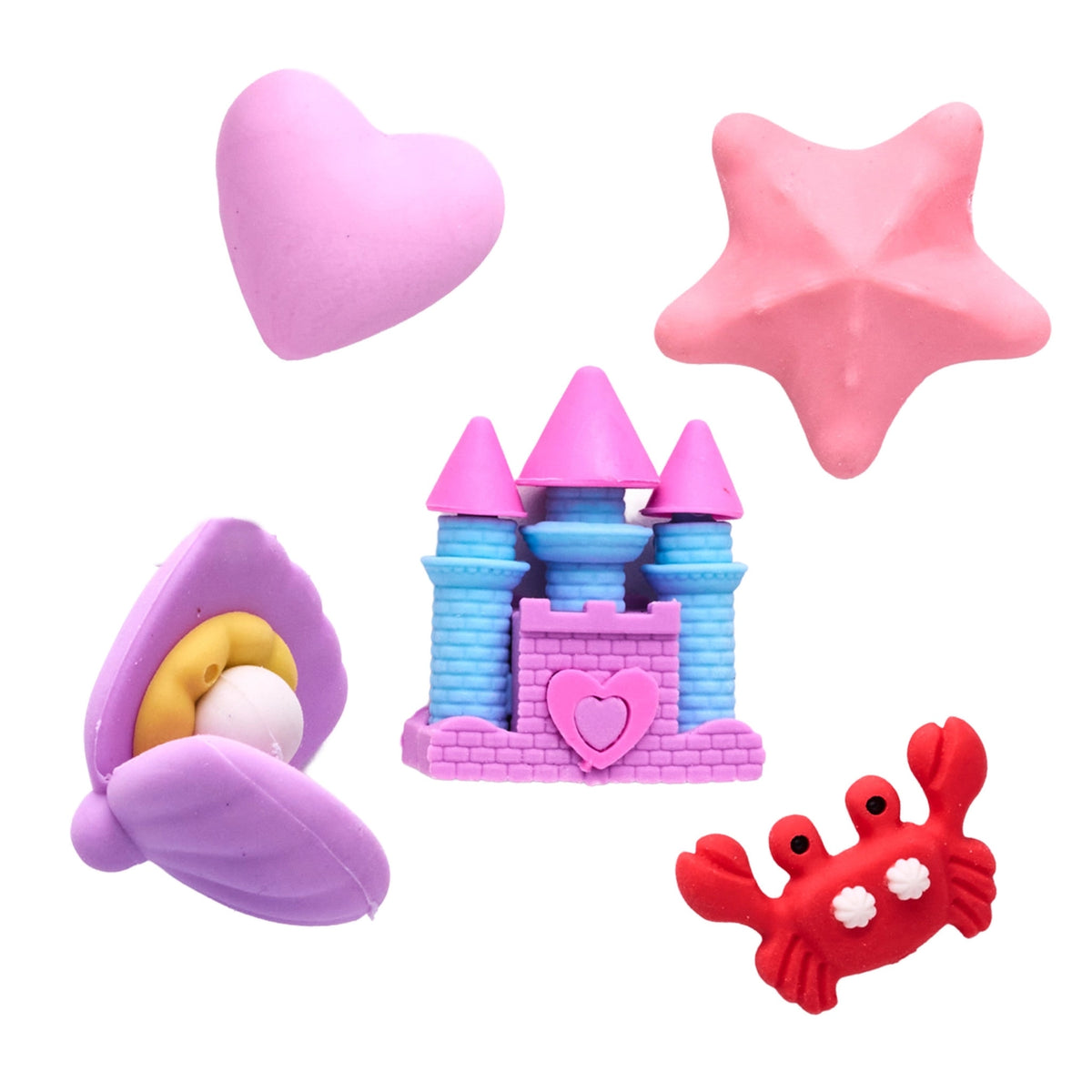 Faber-Castell Desk Pets Mini Erasers - Mermaid
Meet Desk Pets — adorable mini erasers that bring a little personality to every desk!