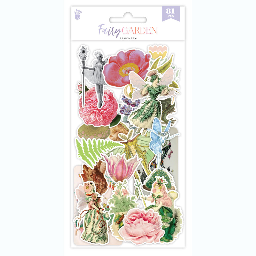 Fancy Pants Designs Fairy Garden Ephemera