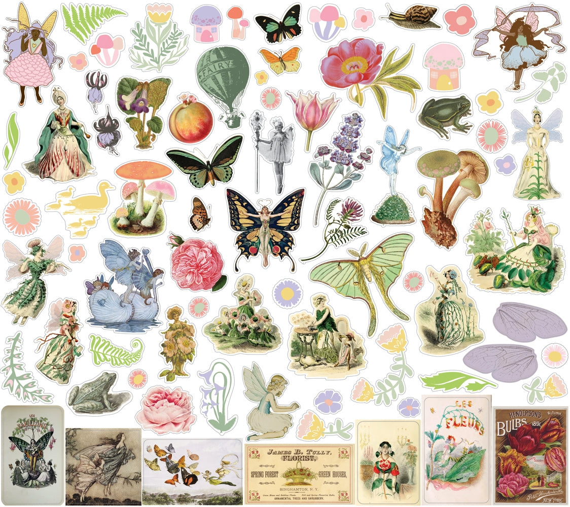 Fancy Pants Designs Fairy Garden Ephemera